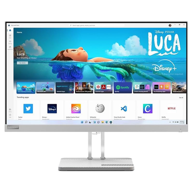 LENOVO - Monitor Lenovo 24 FHD L24e-40 100Hz Blanco