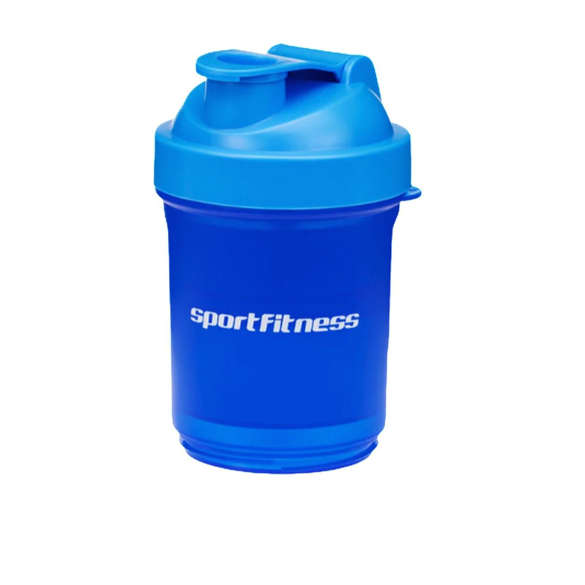 SPORT FITNESS - Shaker Deportivo Azul Para Suplementos Y Batidos