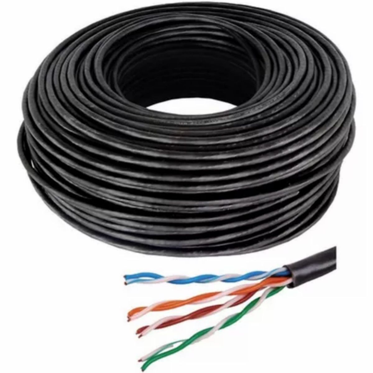 GENERICO - Cable de Red LPS UTPCAT6100EXT_LPS Cat 6 Exterior 100 m