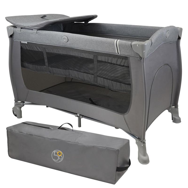 GENERICO - CUNA PORTATIL 509 CREW PARA BEBE 4 EN 1