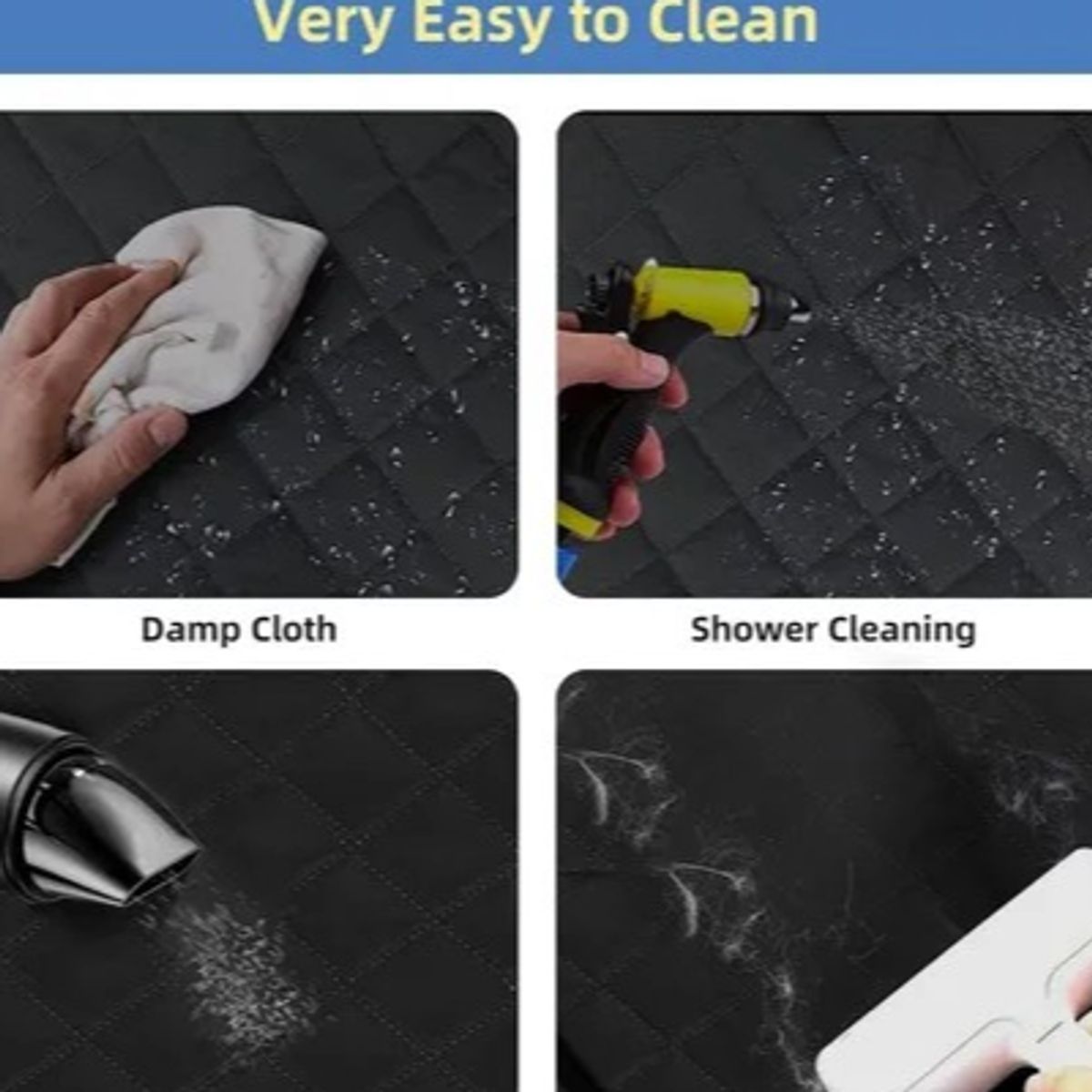 GENERICO - FORRO SILLA MASCOTA IMPERMEABLE PERRO CARRO PROTECTOR