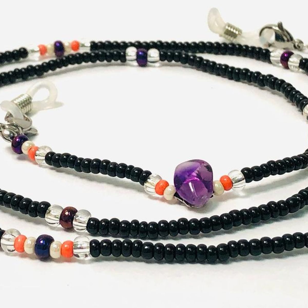 GENERICO - Sujetador - cadena - cuerda de monturas Amatista HUOH