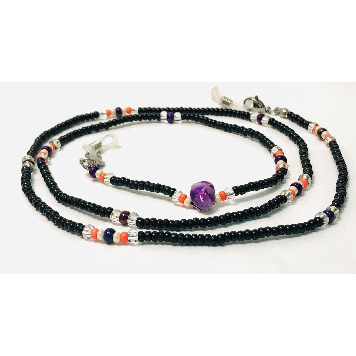 GENERICO - Sujetador - cadena - cuerda de monturas Amatista HUOH