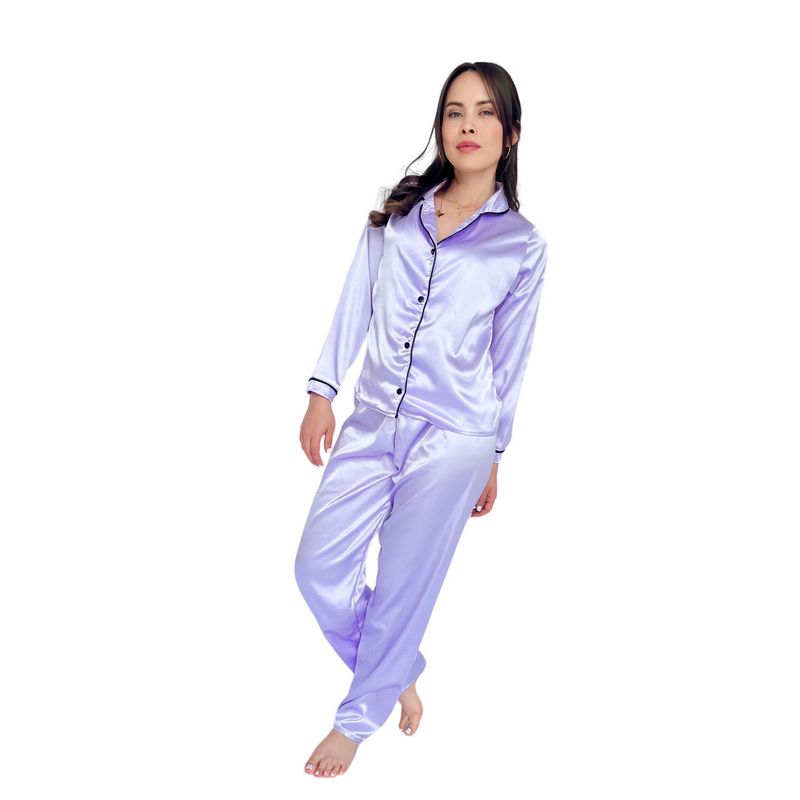 BY MORNING - Pijama Pantalón Sat Lila 1533