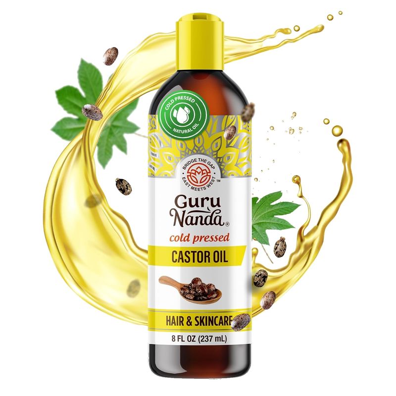 GENERICO - Aceite de ricino orgánico - Castor Oil 237Ml