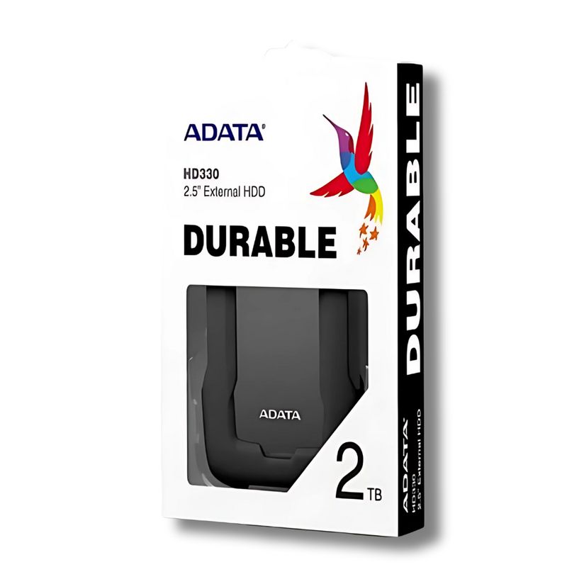 ADATA - ADATA DISCO EXTERNO ANTIGOLPESSALPICADURAS HD330 2TB NEGRO