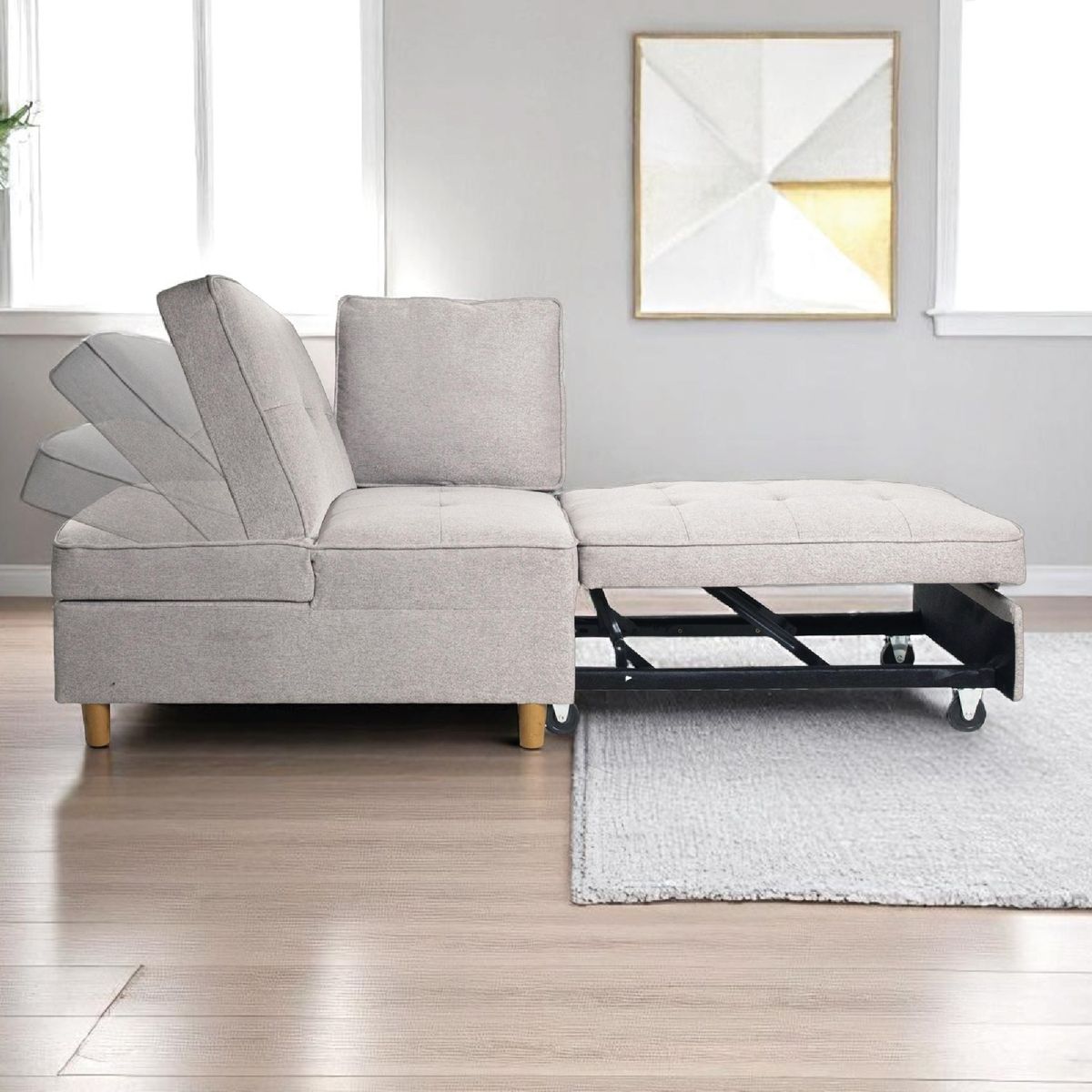 MUEBLES FIOTTI - sofa cama 2 puestos Cafe Xacobe