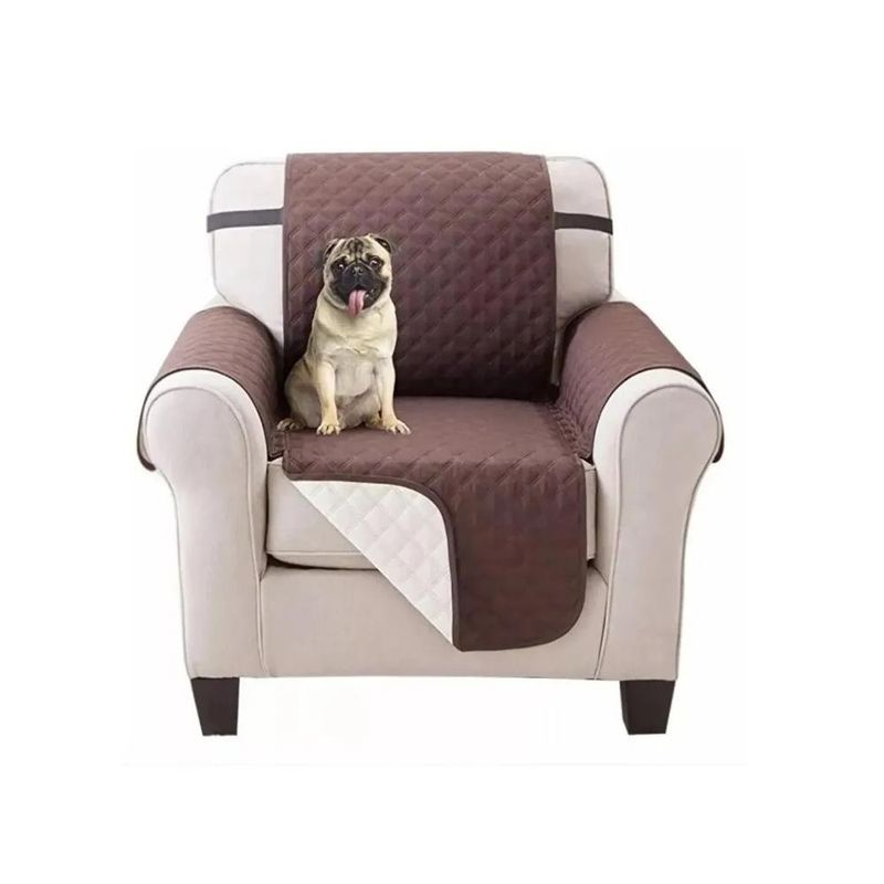 SKY - Protector De Sofa Doble Faz Cubre Sofá 1 Puesto