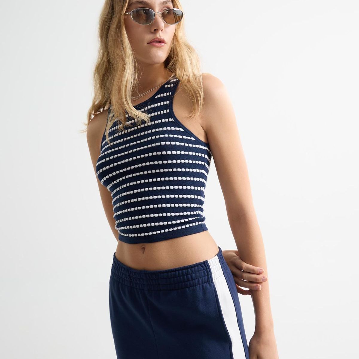 SEVEN SEVEN - Camiseta De Mujer  Color Azul Marca Seven Seven #28096261