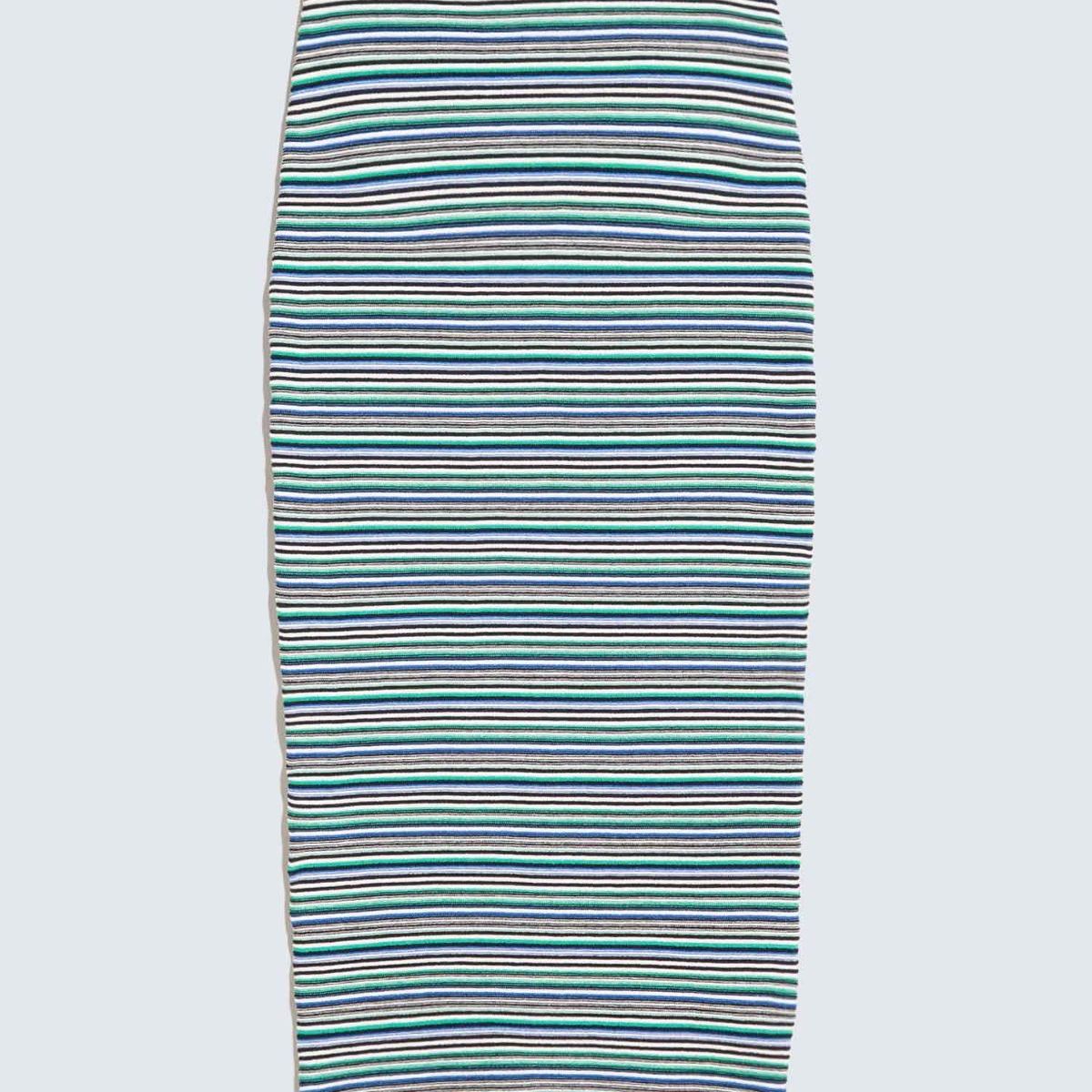 SEVEN SEVEN - Falda Midi Tejida  Para Mujer Verde Seven Seven