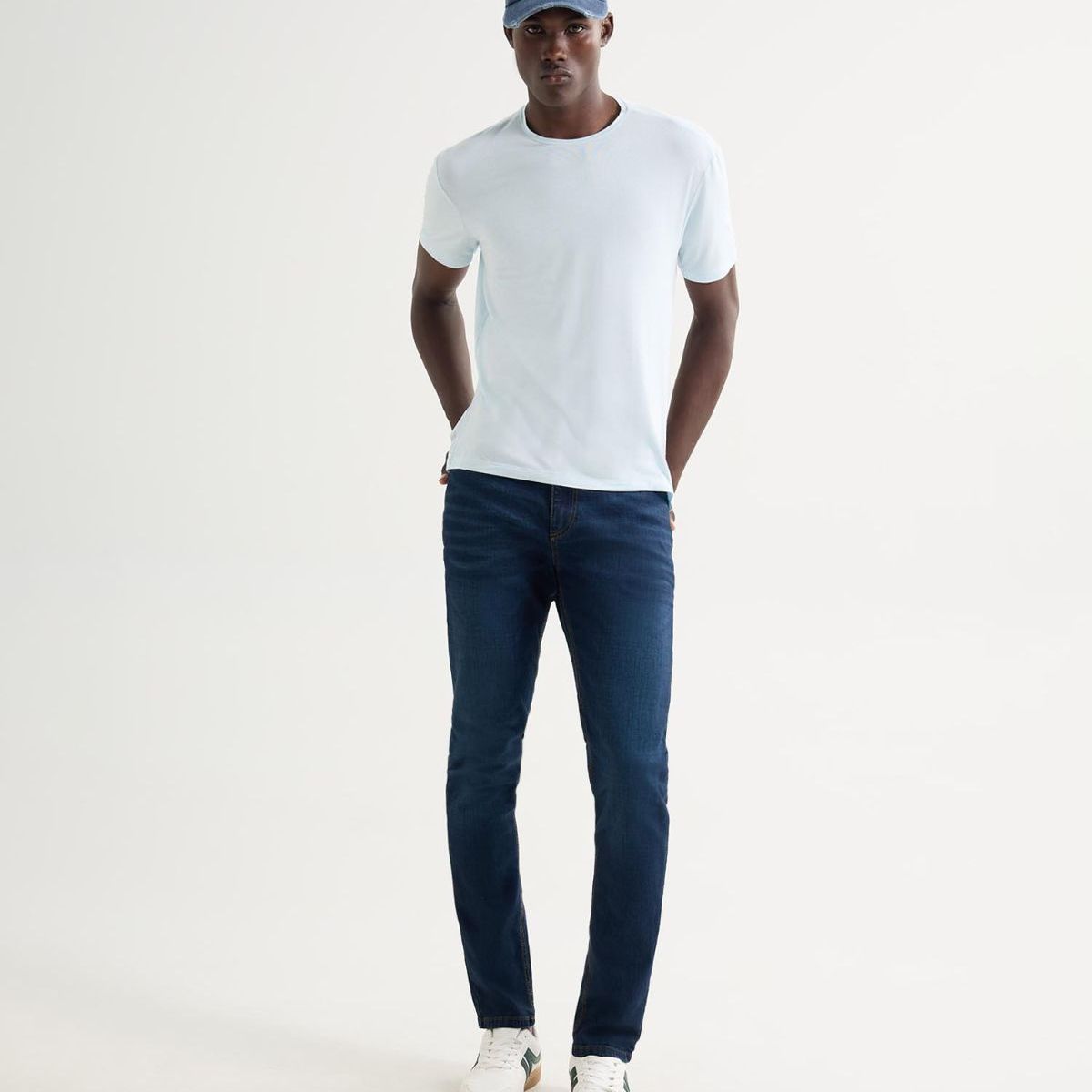 SEVEN SEVEN - Jeans Slim Tono Medio  Para Hombre Azul Seven Seven