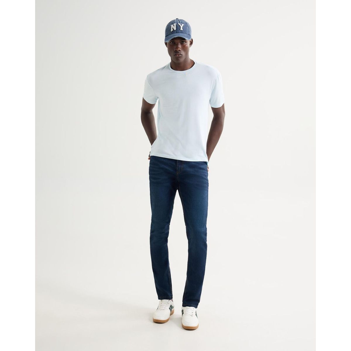 SEVEN SEVEN - Jeans Slim Tono Medio  Para Hombre Azul Seven Seven