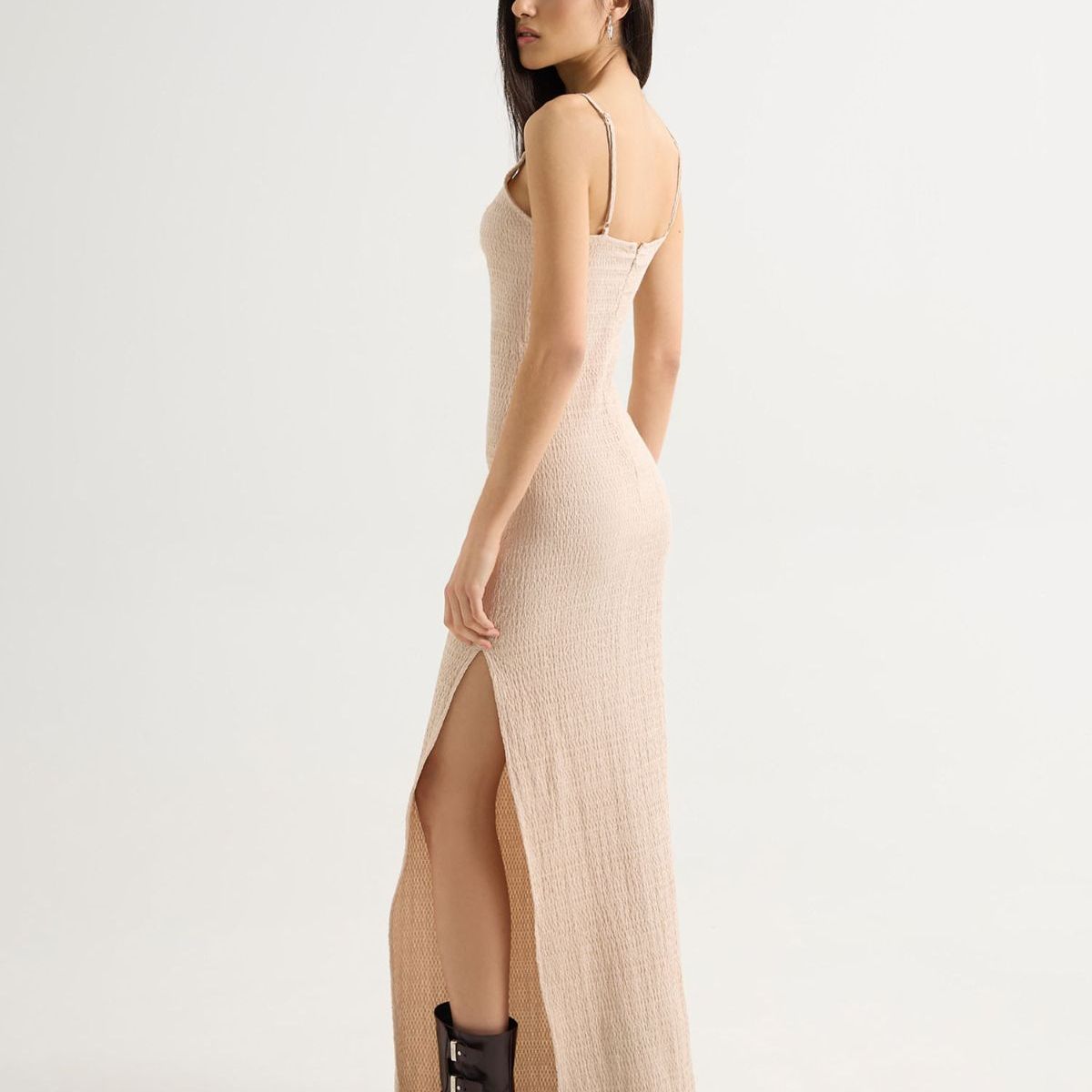 SEVEN SEVEN - Vestido Para Mujer M/Sisa Largo Color Beige Marca Seven Seven #28171386