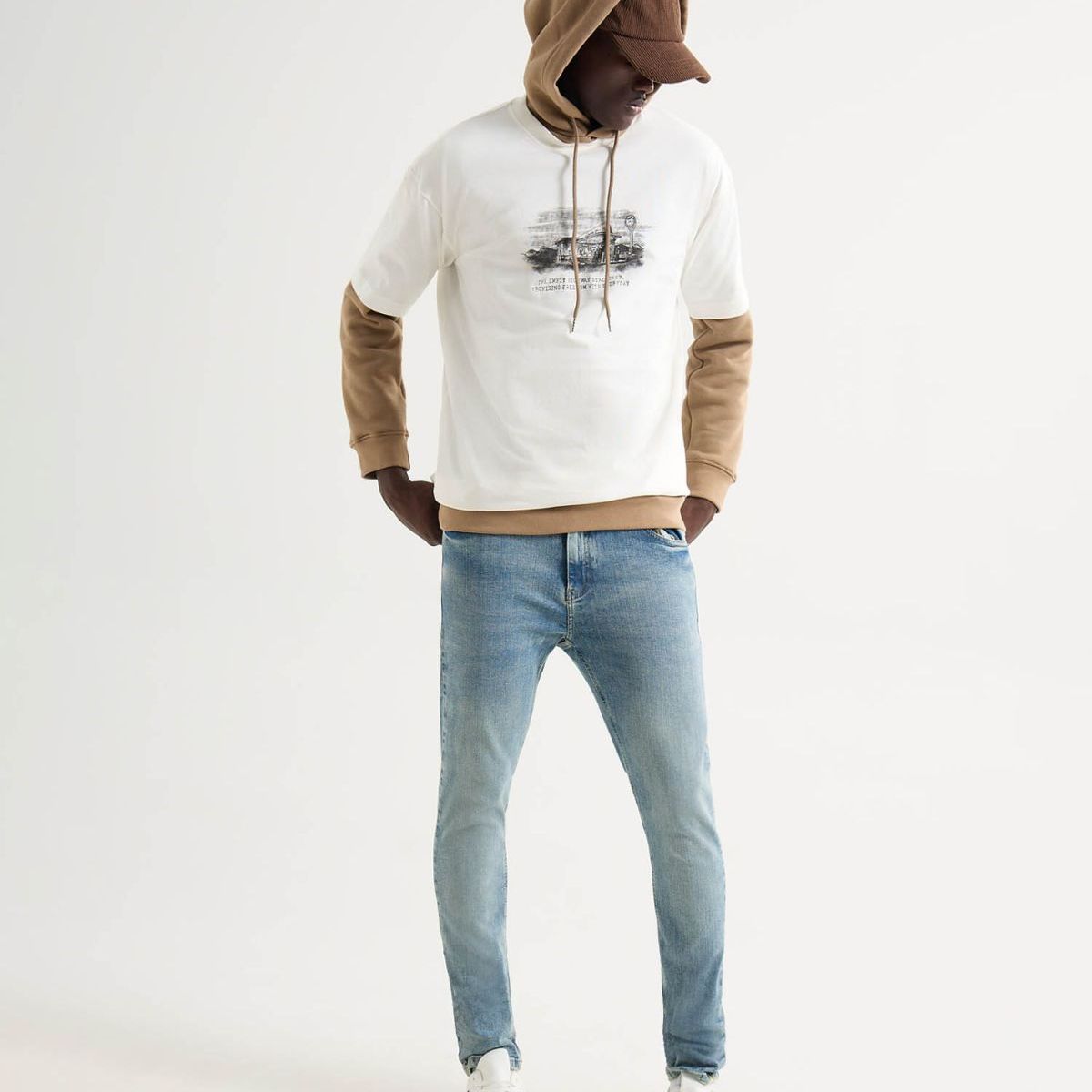 SEVEN SEVEN - Jeans Skinny Tono Claro  Para Hombre Azul Seven Seven