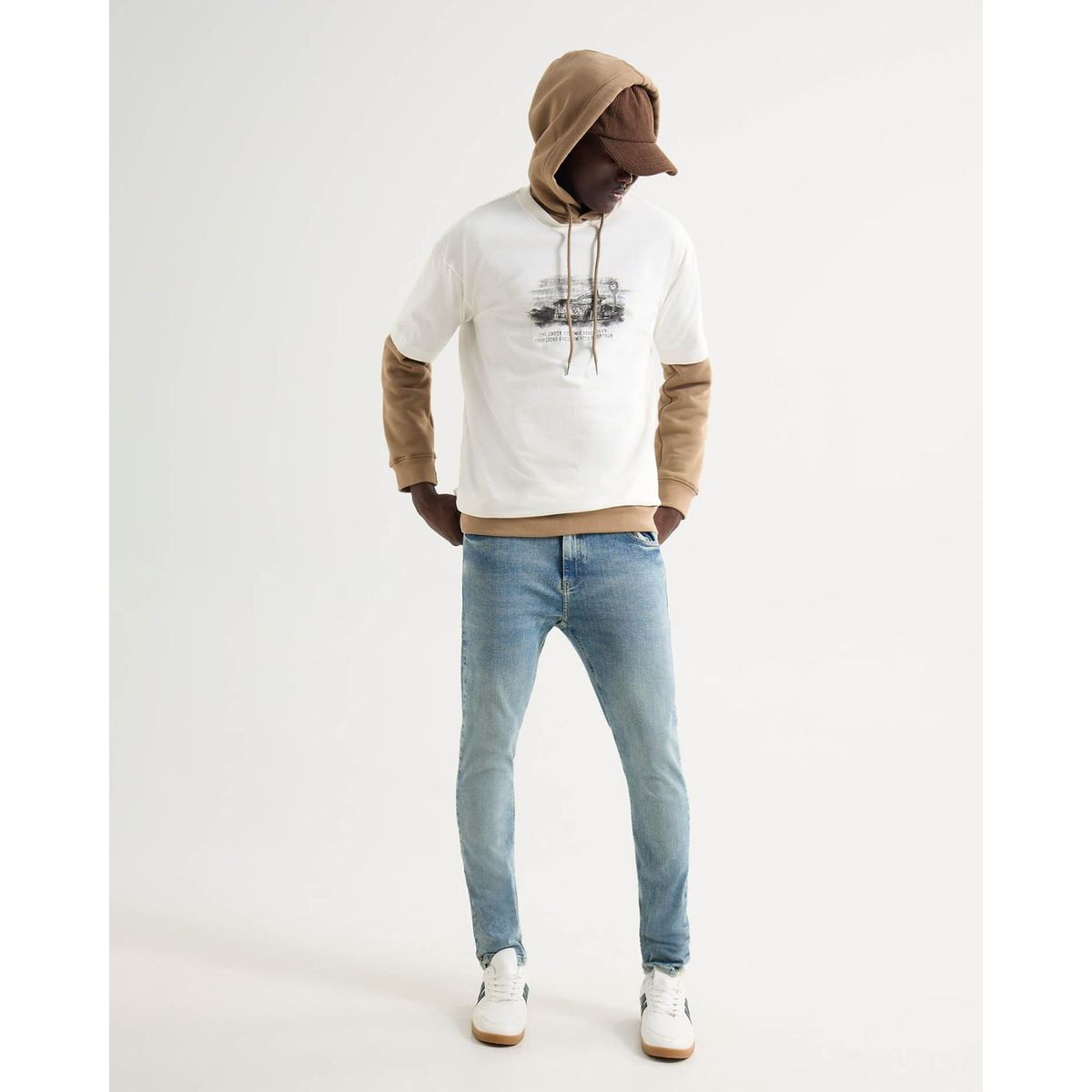 SEVEN SEVEN - Jeans Skinny Tono Claro  Para Hombre Azul Seven Seven
