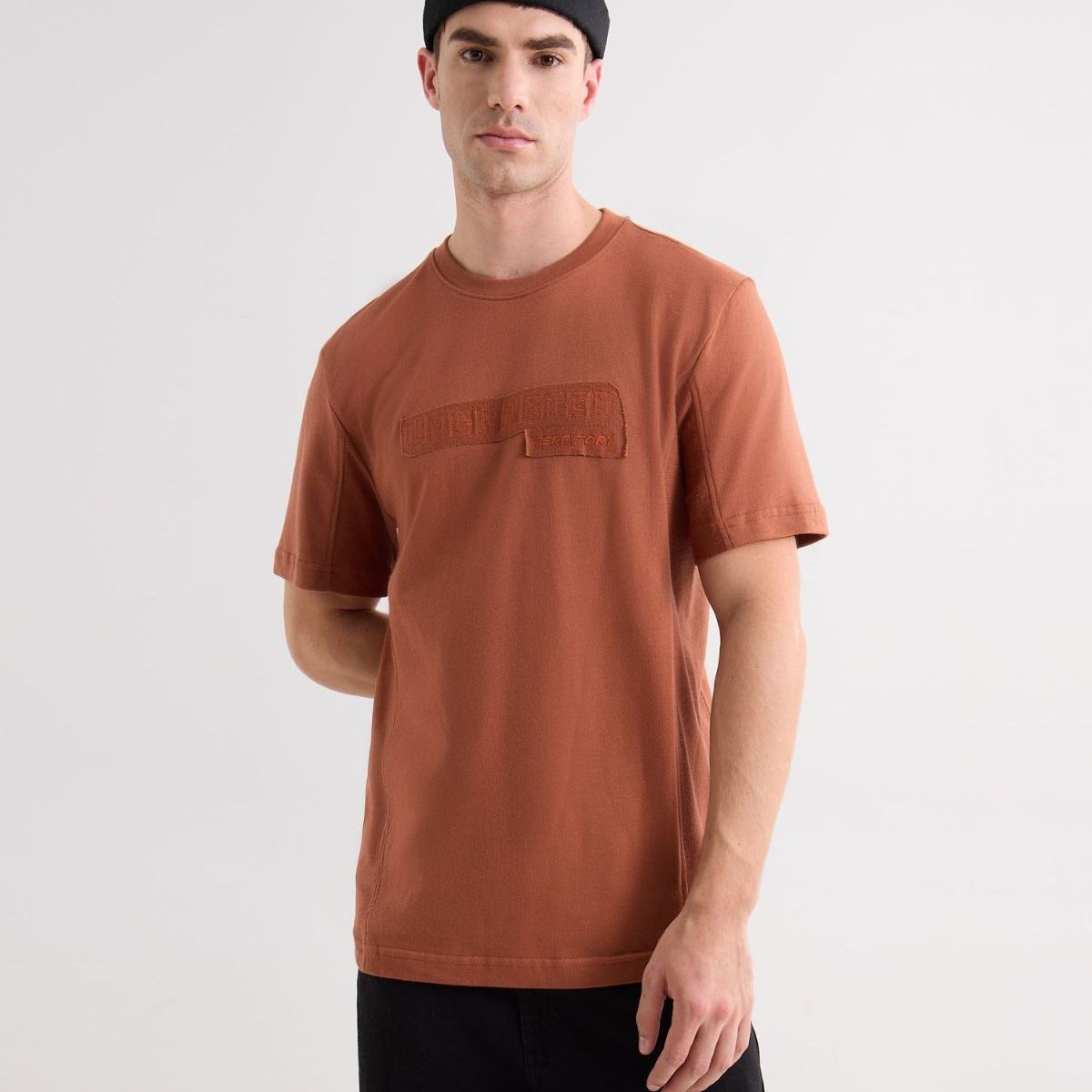 SEVEN SEVEN - Camiseta De Hombre  Terracota Marca Seven Seven #45092707
