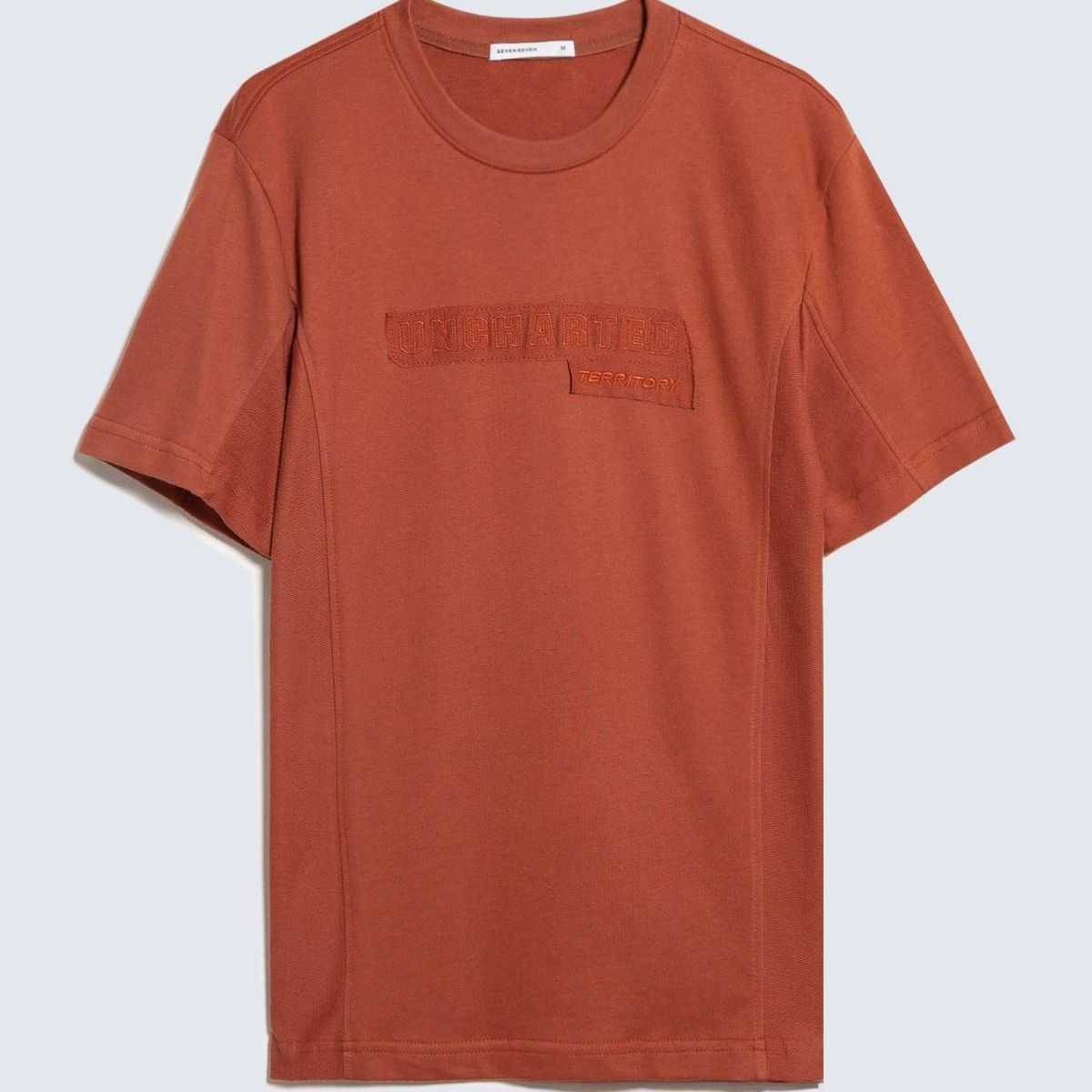 SEVEN SEVEN - Camiseta De Hombre  Terracota Marca Seven Seven #45092707