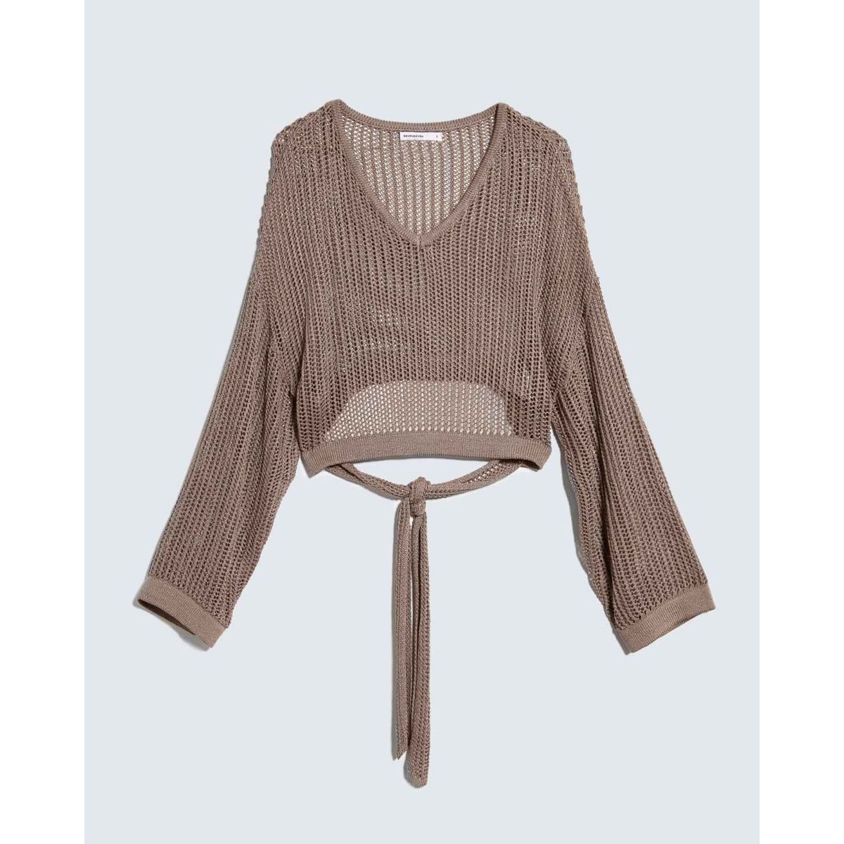 SEVEN SEVEN - Saco Para Mujer Cuello V Color Arena Marca Seven Seven #28330673