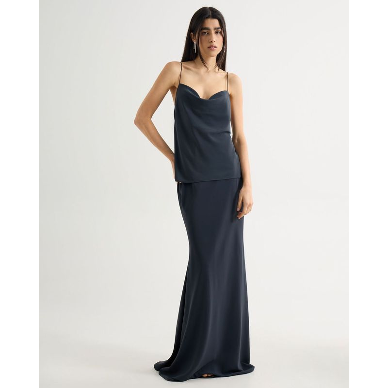 SEVEN SEVEN - Falda Para Mujer Largo Color Azul Marca Seven Seven #28140923