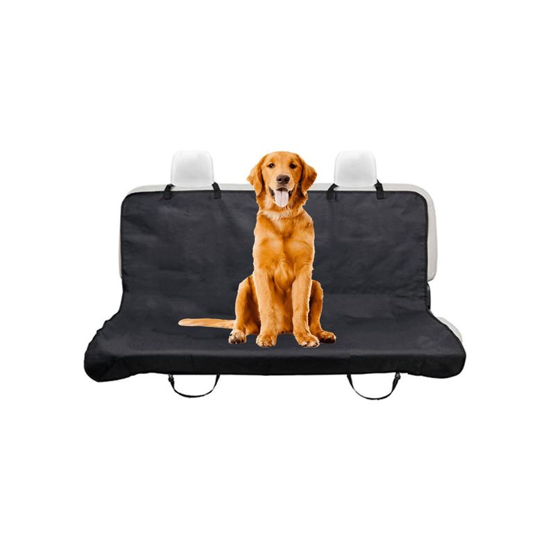 VELBROS - Forro Sillas Carro Perro Protector Mascota Funda Cobertor - Negro