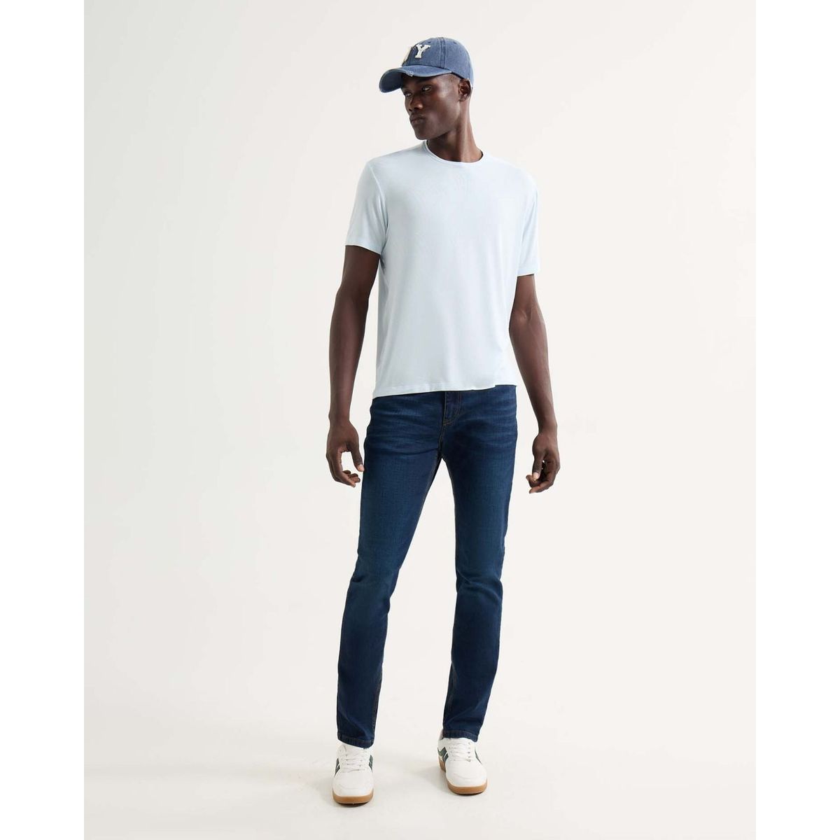 SEVEN SEVEN - Camiseta Para Hombre Manga Corta Cuello Redondo Color Blanco Marca Seven Seven #45091606