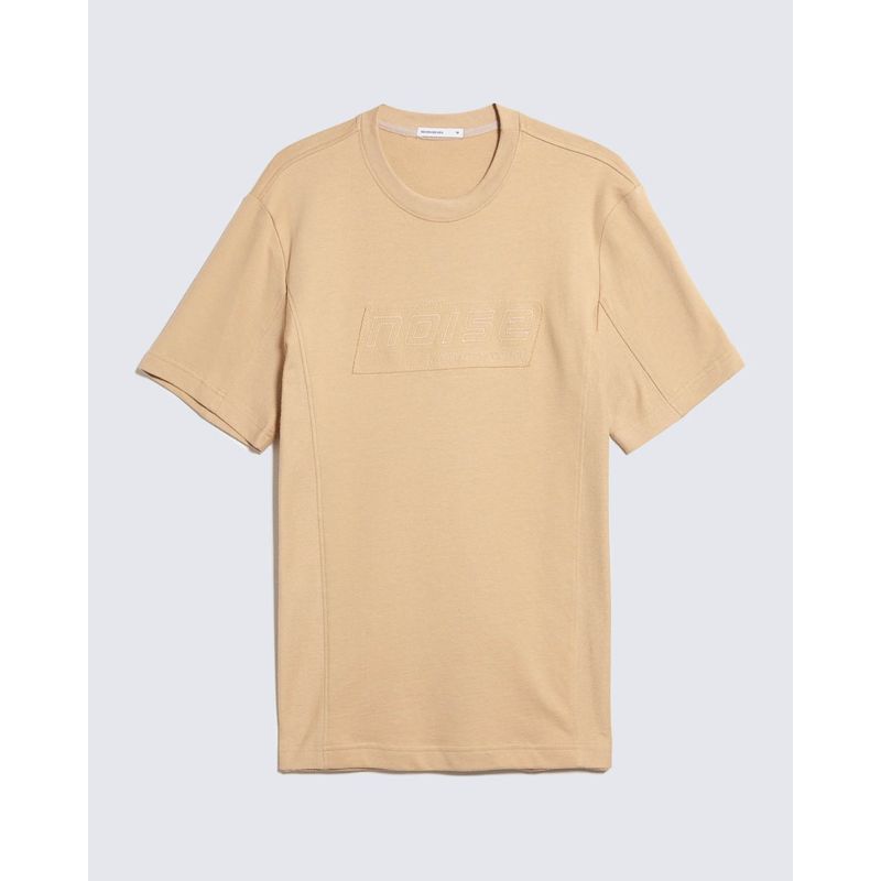SEVEN SEVEN - Camiseta Para Hombre Manga Corta Cuello Redondo Color Beige Marca Seven Seven #45092706