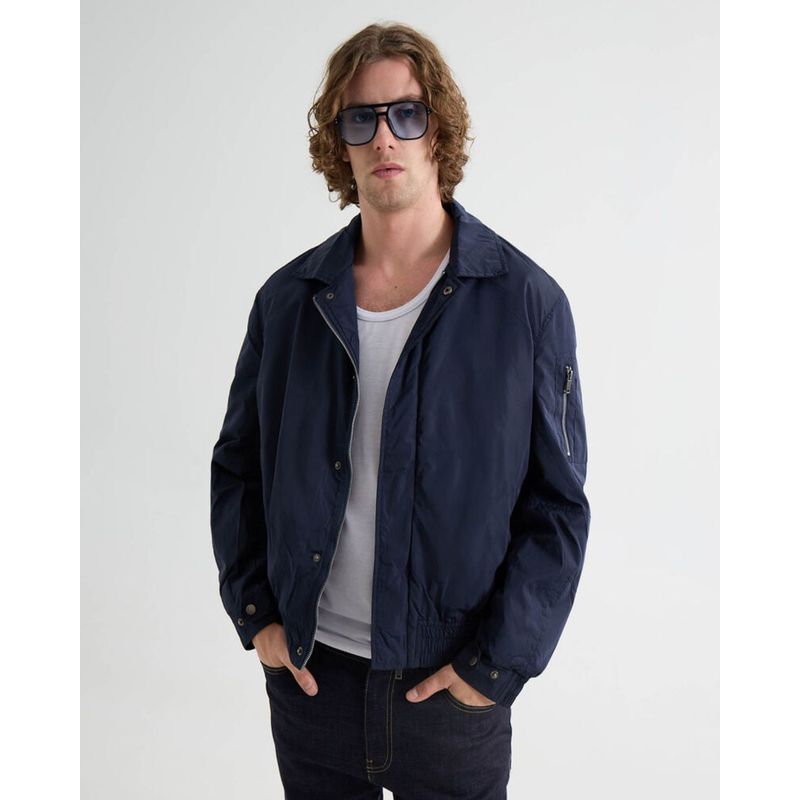 SEVEN SEVEN - Chaqueta Para Hombre Bomber Color Azul Marca Seven Seven #45080471