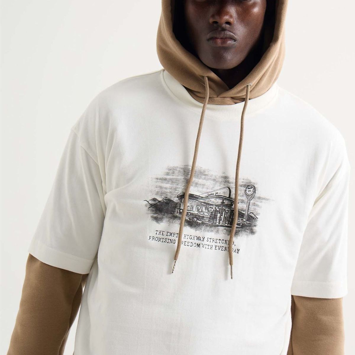 SEVEN SEVEN - Camiseta De Hombre  Color Marfil Marca Seven Seven #45092685