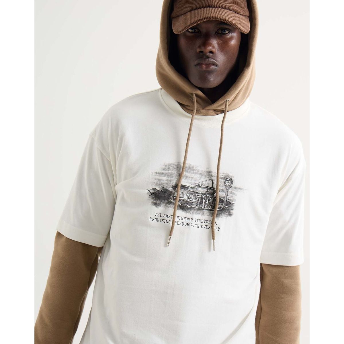 SEVEN SEVEN - Camiseta De Hombre  Color Marfil Marca Seven Seven #45092685