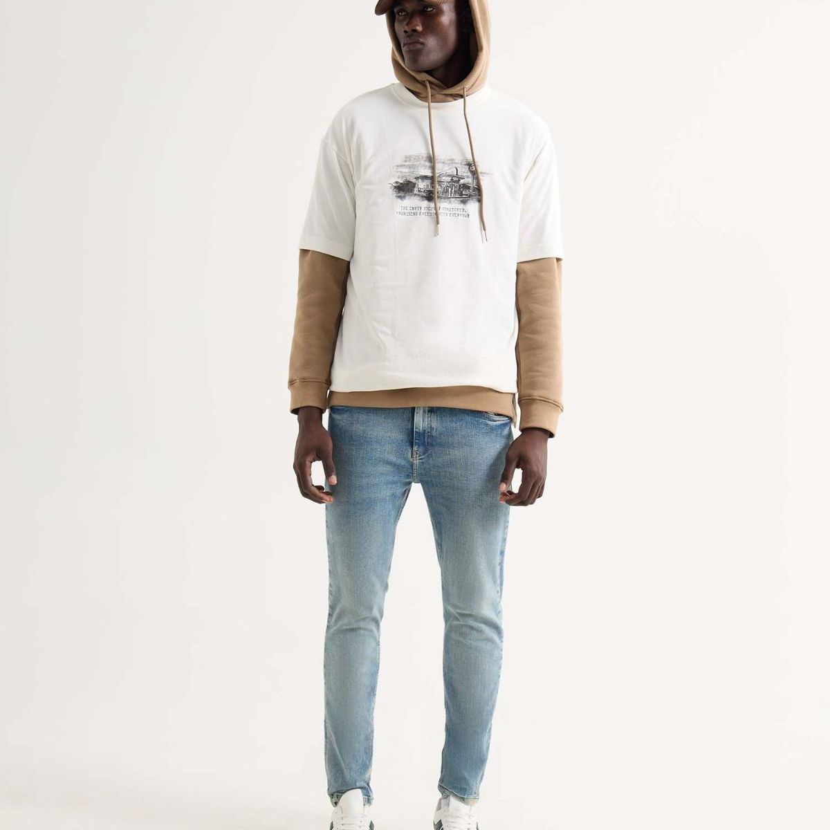 SEVEN SEVEN - Camiseta De Hombre  Color Marfil Marca Seven Seven #45092685