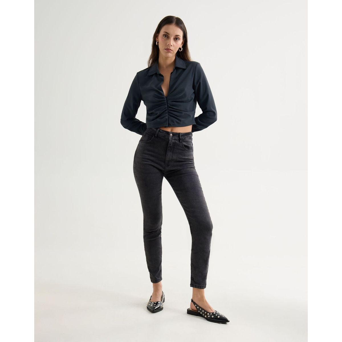 SEVEN SEVEN - Jean Para Mujer Skinny Color Negro Marca Seven Seven #28160925