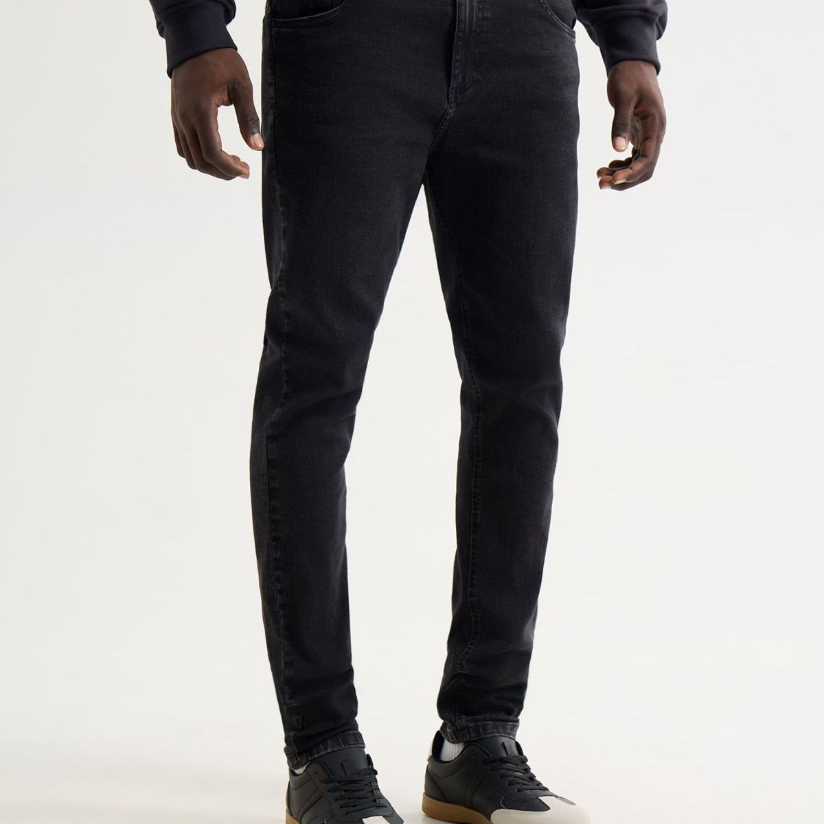 SEVEN SEVEN - Jeans Slim Tono Negro  Para Hombre Negro Seven Seven