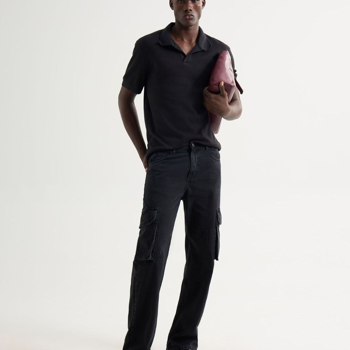 SEVEN SEVEN - Jean Para Hombre Straight Color Negro Marca Seven Seven #45160588