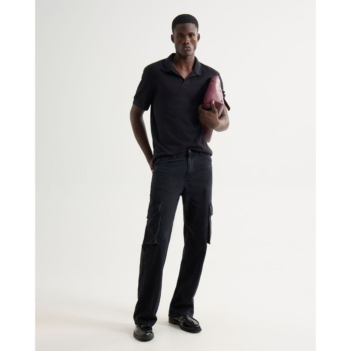 SEVEN SEVEN - Jean Para Hombre Straight Color Negro Marca Seven Seven #45160588