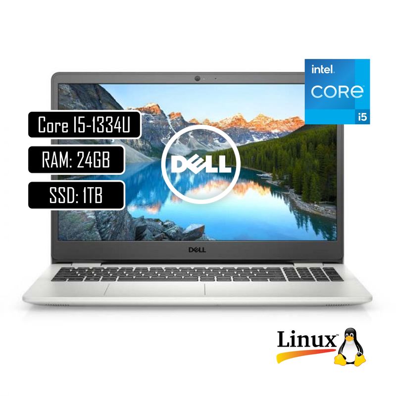 DELL - PORTATIL DELL 3530 Intel Core i5-1334U 15.6" FHD 24GB RAM 1TB SSD Linux