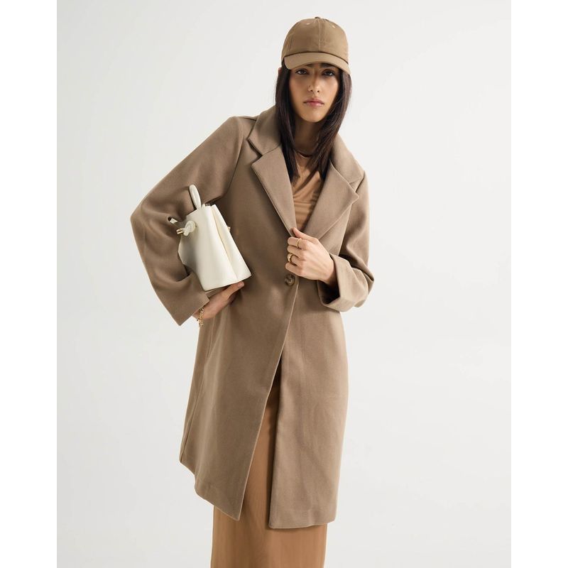 SEVEN SEVEN - Chaqueta Para Mujer Abrigo Color Taupe Marca Seven Seven #28080975