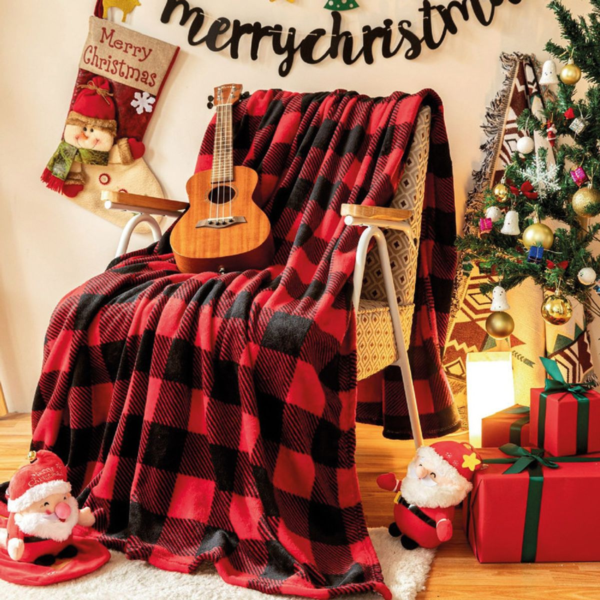 MY HOME STORE - Cobija Christmas Blanket  Cuadros