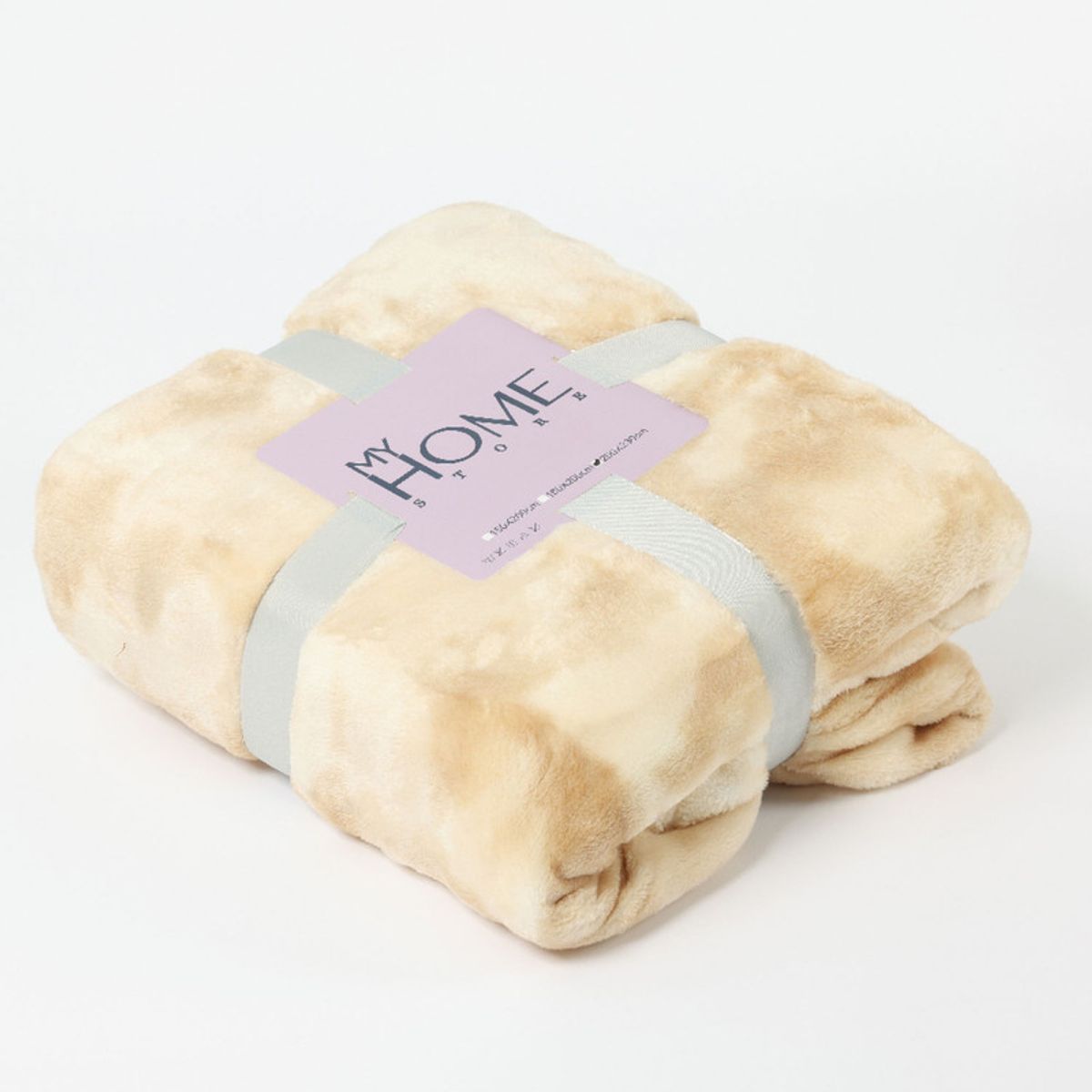 MY HOME STORE - Cobija Alaska Multicolor Blanco con Beige