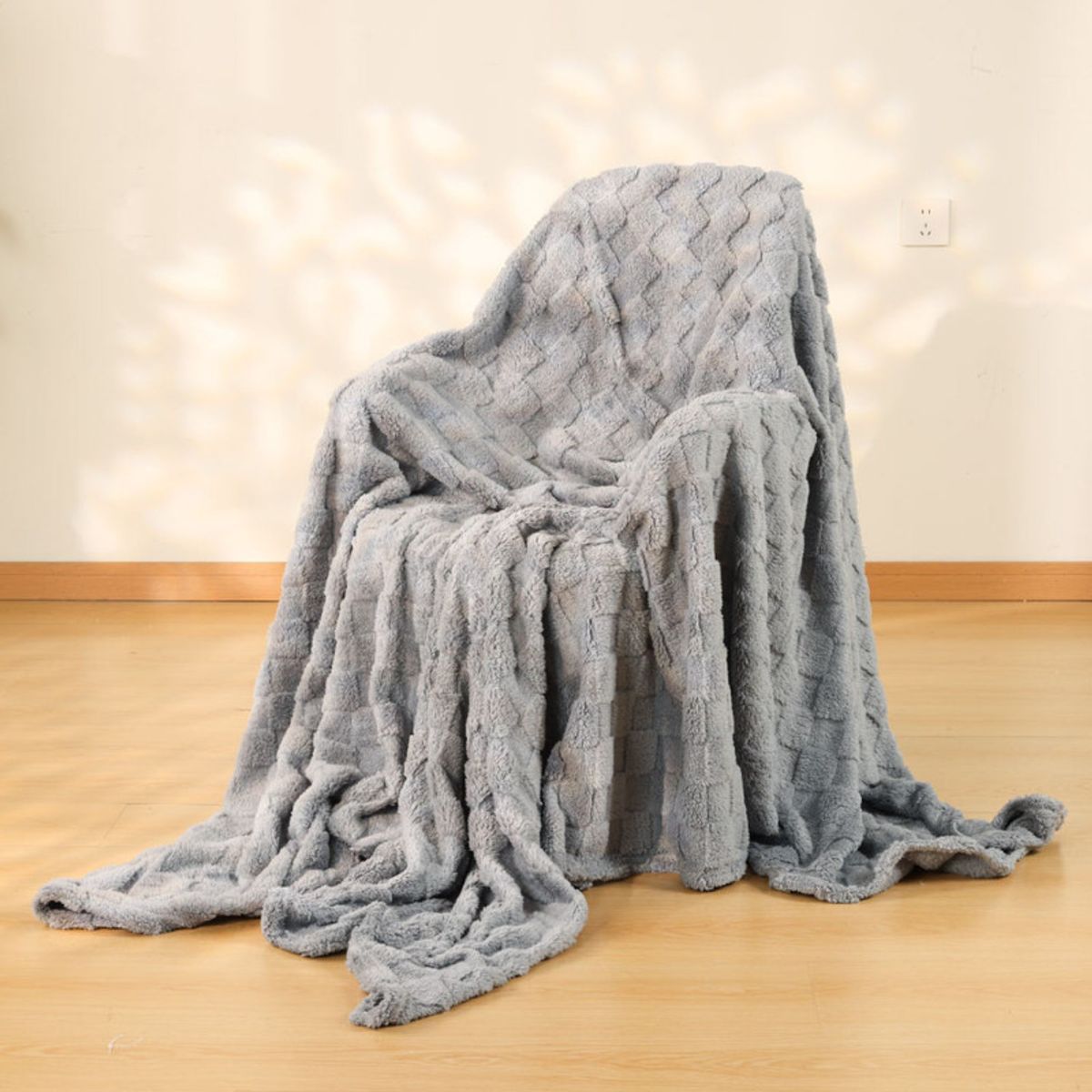 MY HOME STORE - Cobija Ártica Comfort Gris