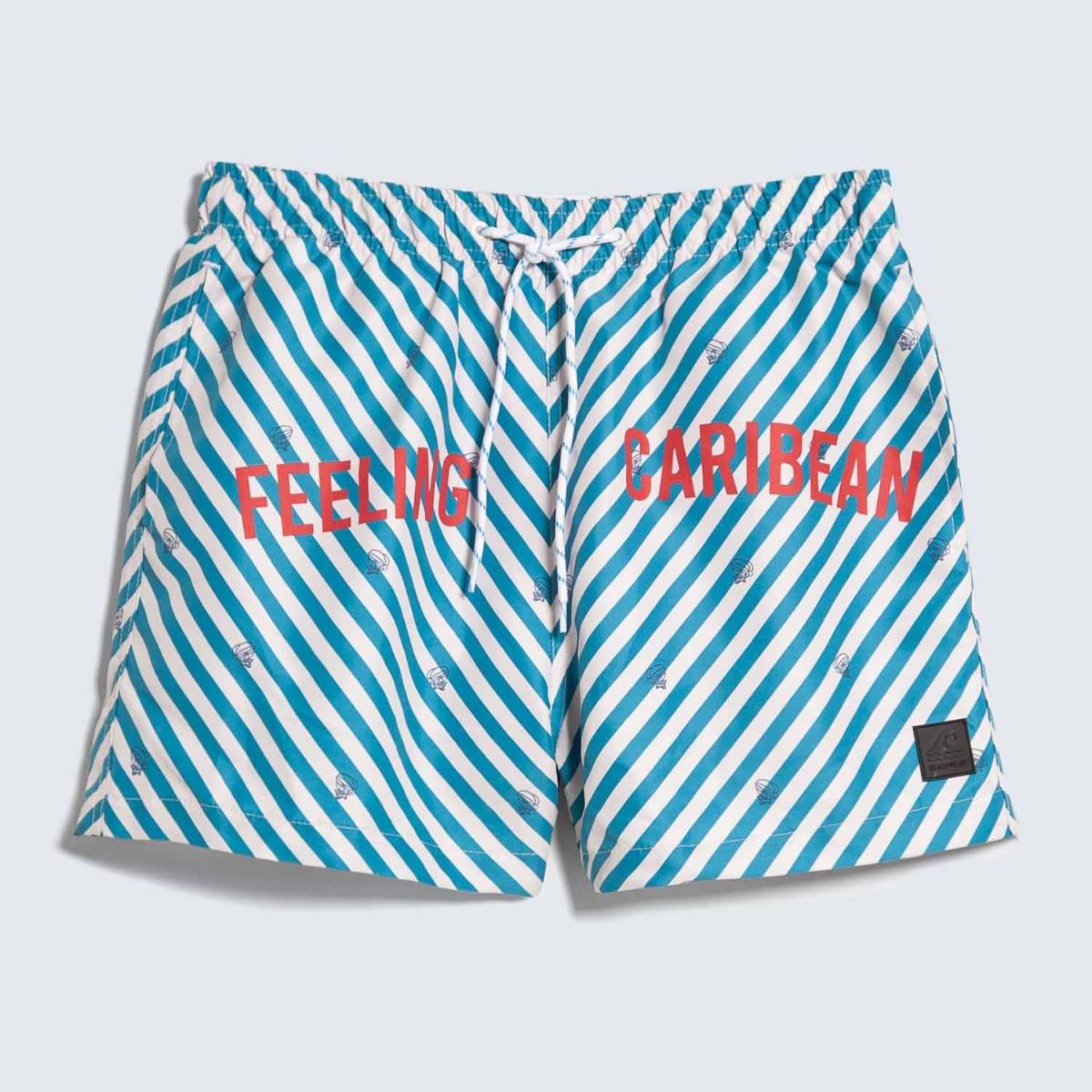 SEVEN SEVEN - Pantaloneta Para Hombre De Baño Corta Color Azul Marca Seven Seven #45280080