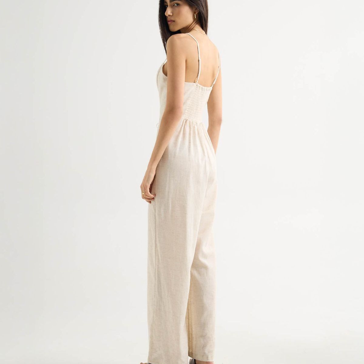 SEVEN SEVEN - Enterizo Para Mujer Manga Sisa Color Crudo Marca Seven Seven #28320435