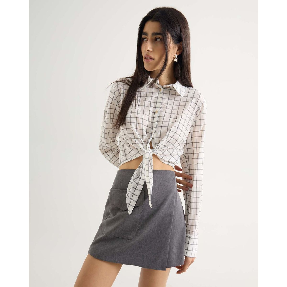 SEVEN SEVEN - Blusa Para Mujer Manga Larga Color Crudo Marca Seven Seven #28124024