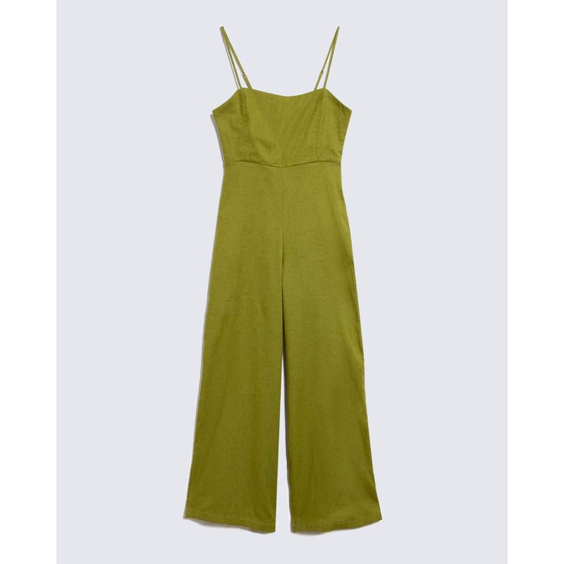 SEVEN SEVEN - Enterizo Para Mujer Manga Sisa Color Verde Marca Seven Seven #28320434