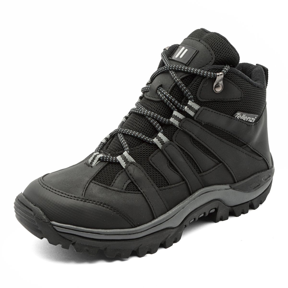 TELLENZI - Bota Outdoor Hombre Negro Tellenzi 9-102