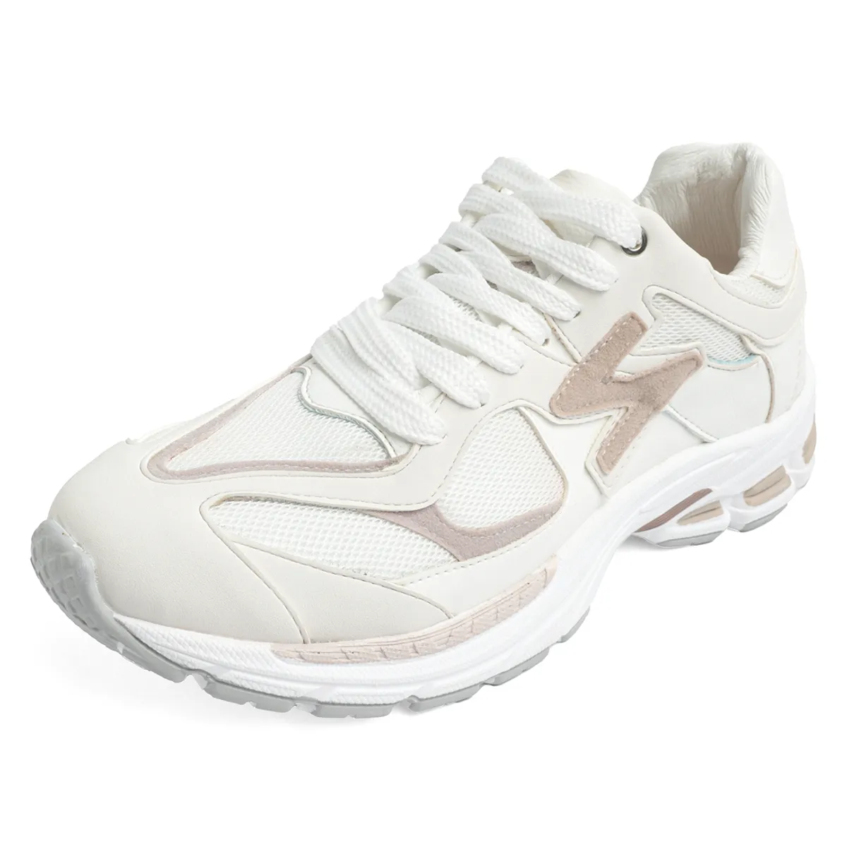 TELLENZI - Tenis Dama Crema Tellenzi D-830