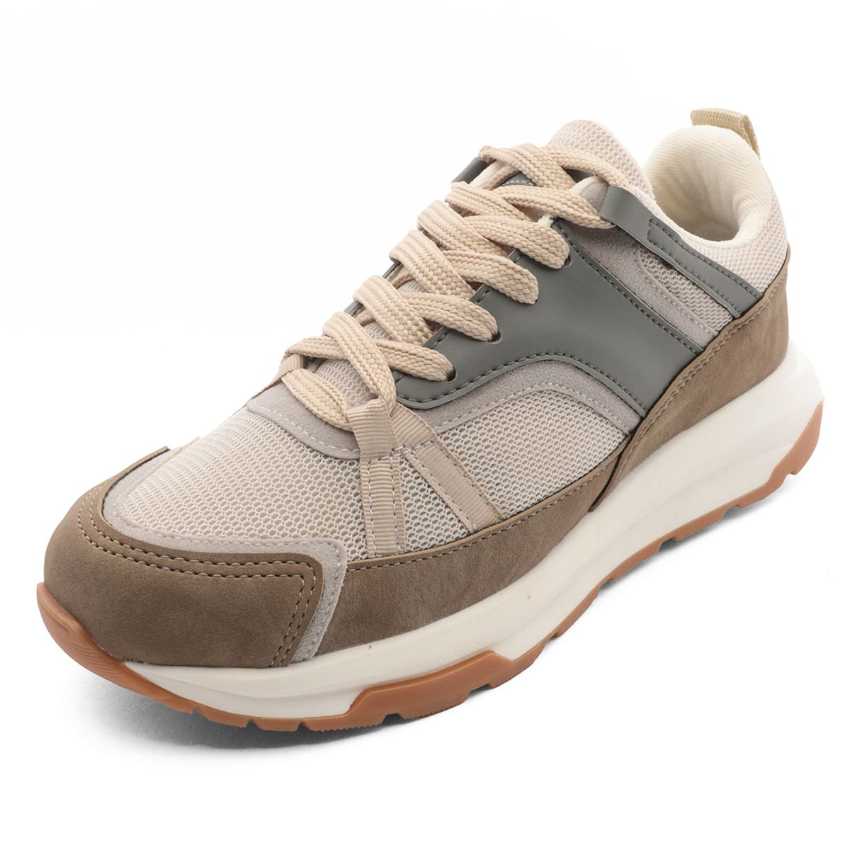 TELLENZI - Tenis Hombre Beige Tellenzi 517