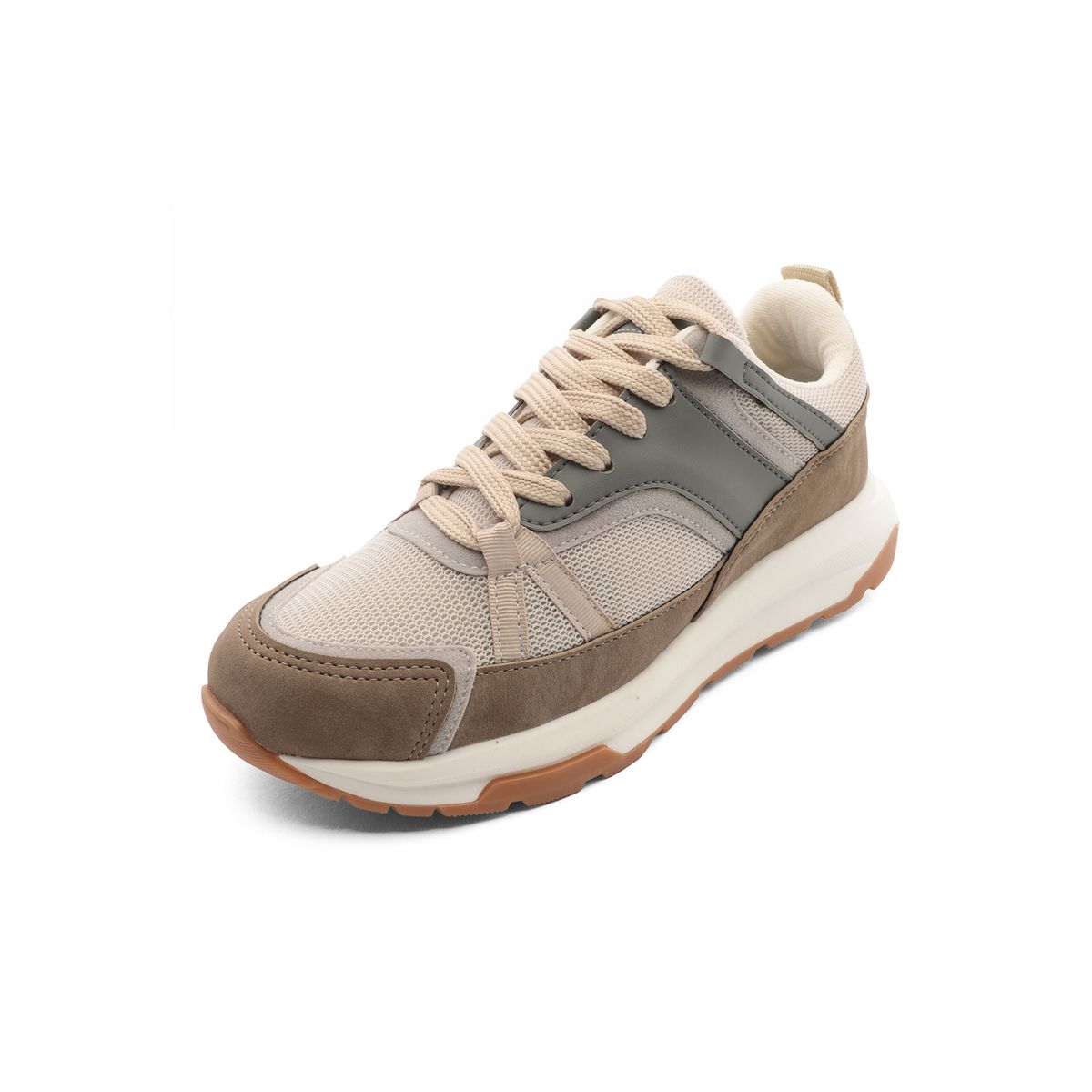 TELLENZI - Tenis Hombre Beige Tellenzi 517