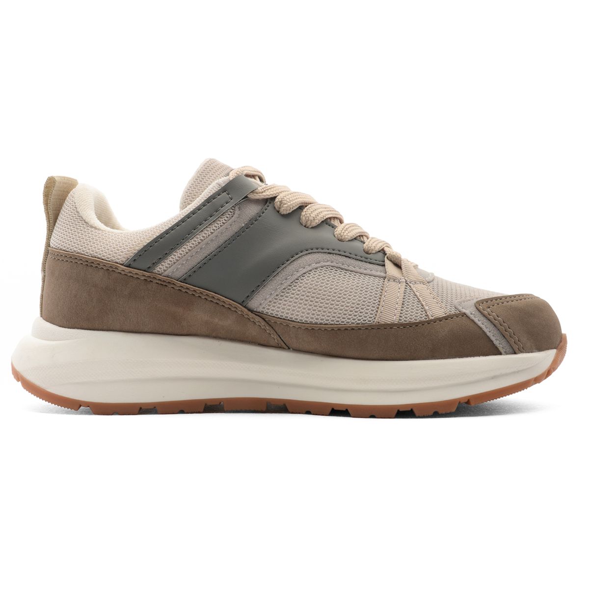 TELLENZI - Tenis Hombre Beige Tellenzi 517