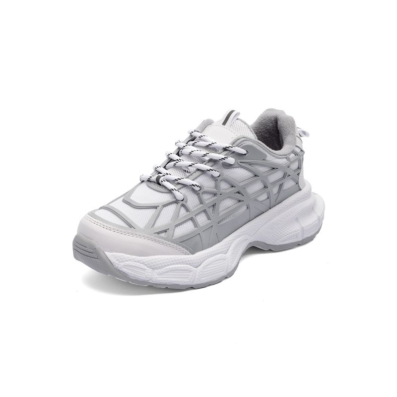 TELLENZI - Tenis Mujer Blanco-Plata Tellenzi Baruc