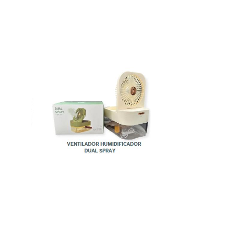 GENERICO - VENTILADOR UMIFICADOR DUAL SPRAY